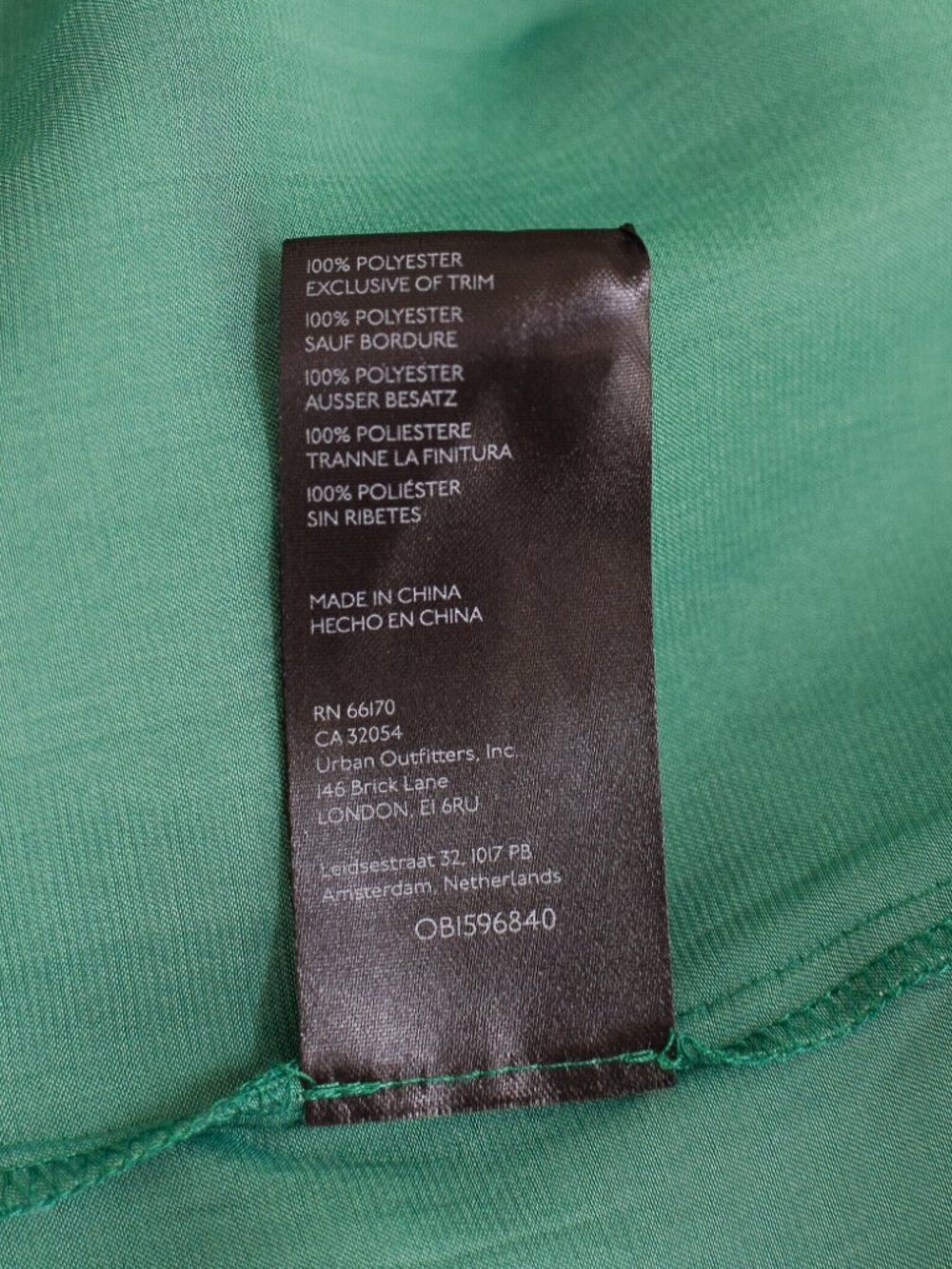 Anthropologie Shirred Peasant Blouse Green Emerald Ruffle Button Front Sz S Boho - Picture 10 of 13
